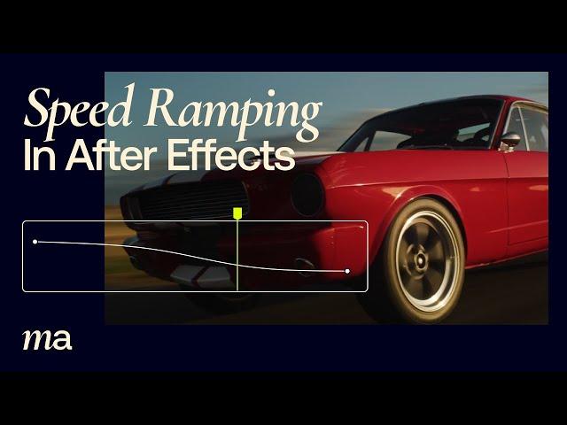 How To Create The Speed Ramp Effect In Ae