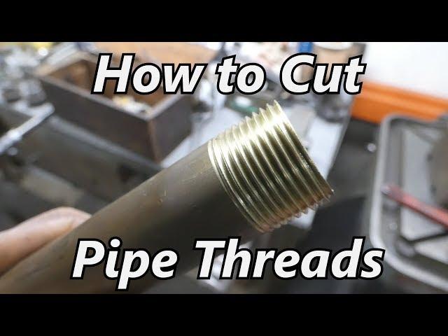 How to Cut Pipe Threads  -  Hand-Cutting Pipe Thread | Iron Wolf Industrial