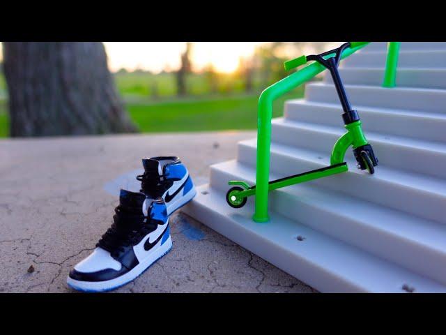 Finger Scooter | Finding A New Finger Scooter | Tricks On Finger Scooter | Mini Nikes