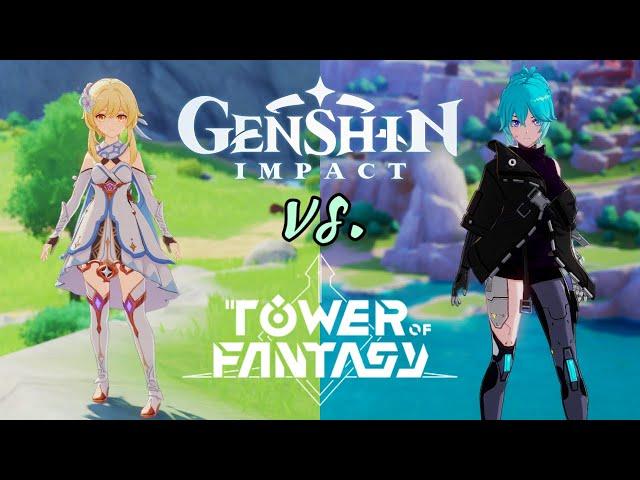 Tower of Fantasy vs Genshin Impact | Comparing The Two