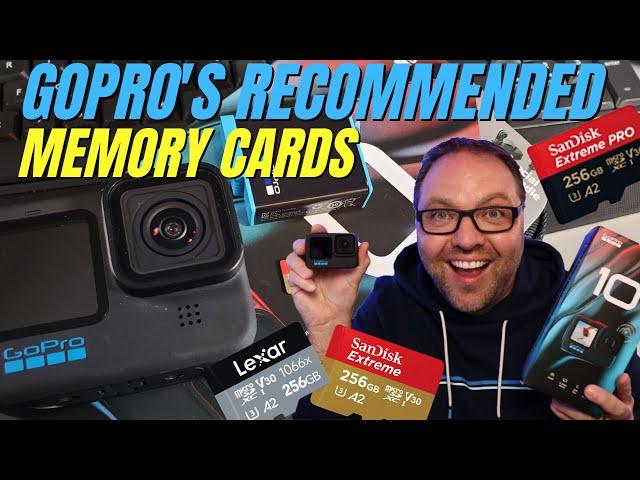 GoPro Recommended Memory Cards for GoPro Hero 10 Black (Best SD Cards for GoPro)