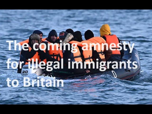 An amnesty for the many tens of thousands of illegal immigrants in Britain will soon be declared