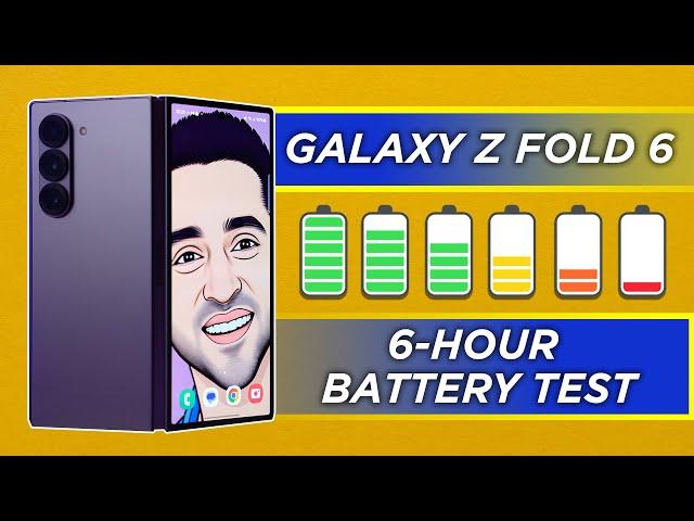 Samsung Galaxy Z Fold 6 Battery Drain Test in Hindi | Display, Benchmarks, Performance, and Gaming 