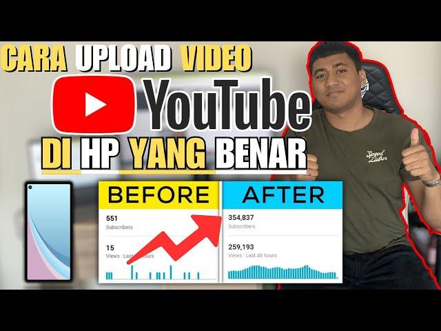 CARA UPLOAD VIDEO KE YOUTUBE LEWAT HP