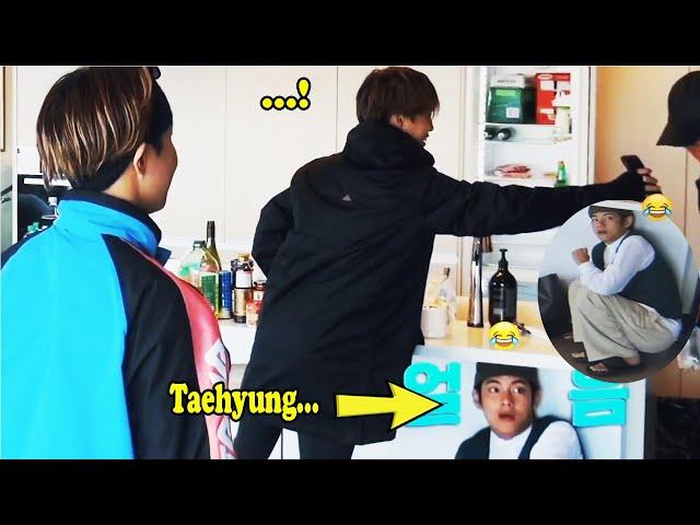 BTS V Being Naughty Baby Bear