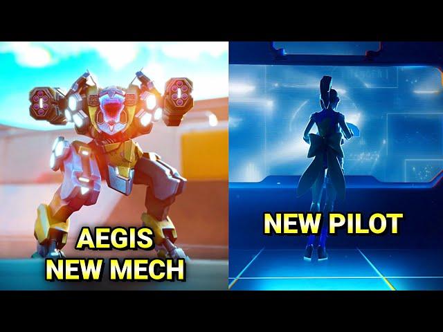 Aegis New Mech - New Pilot - Mech Arena Official Teaser