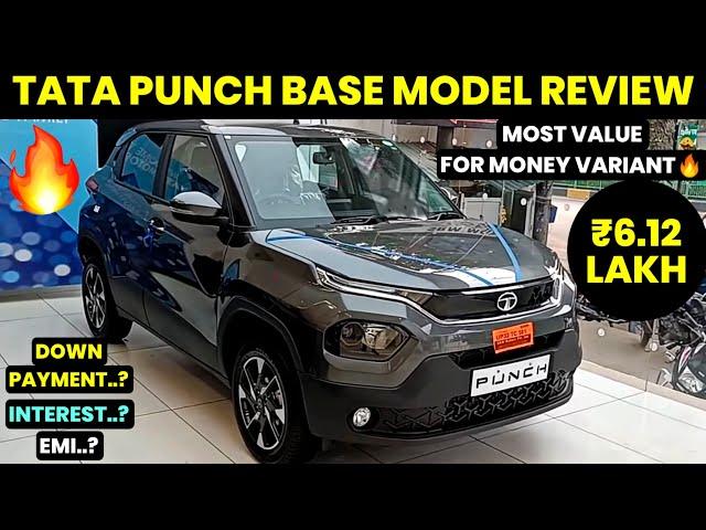 Tata Punch Base Model Pure ReviewTata Punch Pure Base Model 2024Best SUV Under 6 Lakh Diwali 2024