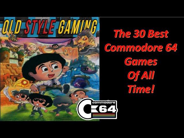 The 30 Best Commodore 64 Games of all Time!