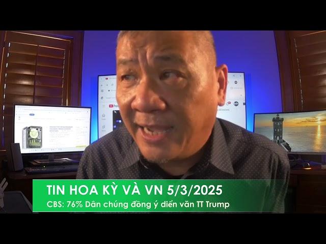 TIN HOA KỲ VÀ VN 5/3/2025