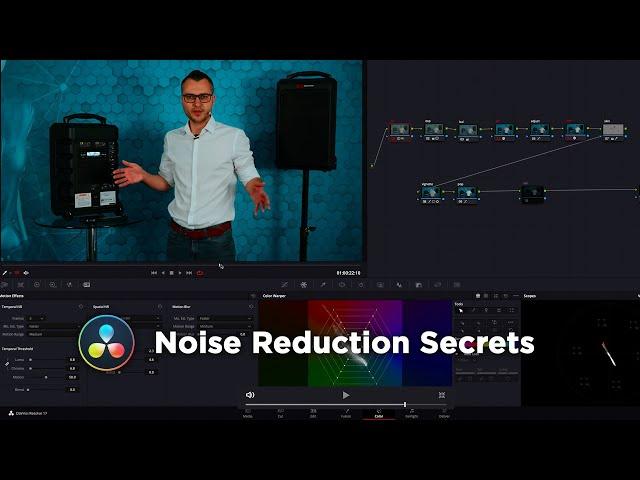 Noise Reduction Secrets | DaVinci Resolve 17 Tutorial