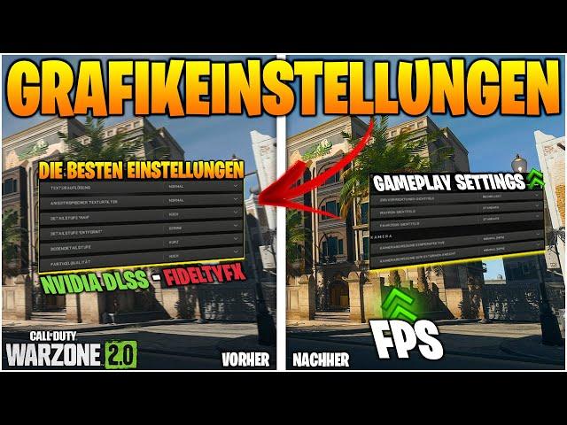 Warzone 2.0  Grafikeinstellungen & Settings | für bessere FPS & Performance  Beste Settings PC