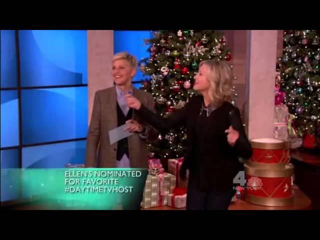 John Travolta and Olivia Newton John on Ellen