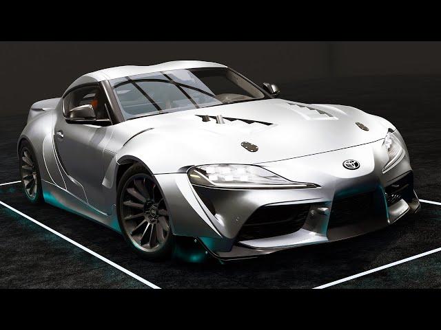 The BEST Toyota Supra Mod I've EVER Seen In BeamNG Drive.