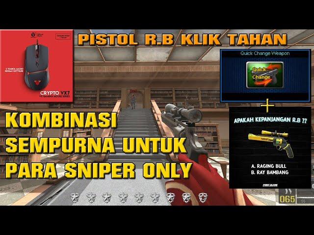 Cara setting Macro RB 454 SS2M Silver red quick scope tahan di mouse fantech crypto vx7 #tutorial