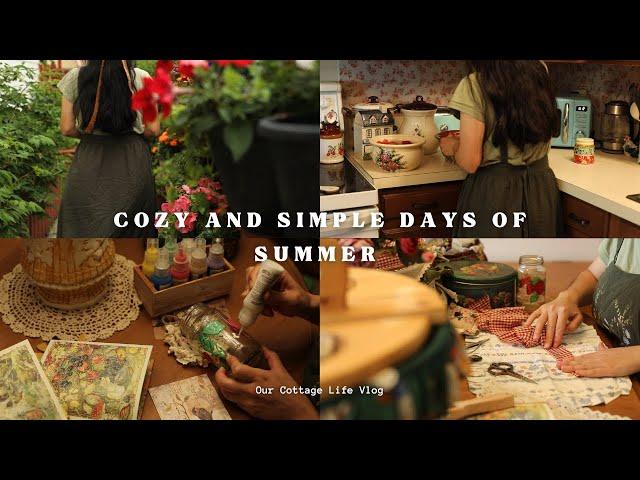 Cozy Summer Days | Kitchen & House Organization  | Berry Season Has Arrived 🫐