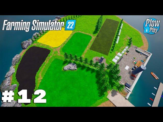 Surviving on NO MAN'S ISLANDS ‍ NEW SOYBEAN FIELD #12  Farming Simulator 22