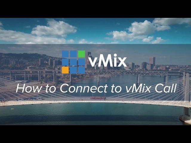 How to connect to a vMix Call. Computer, iPhone, iPad, laptop or Android device.