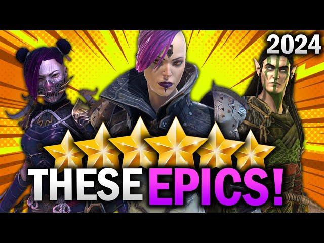 7 EPICS You MUST BUILD - BEST Epic Champions to 6 Star - Raid Shadow Legends Tier List