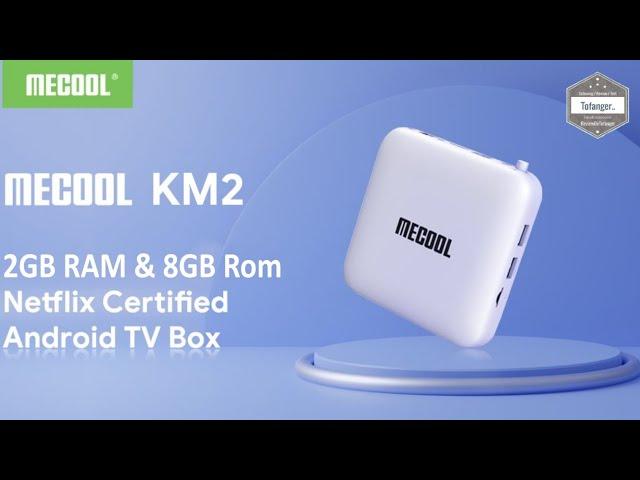 Mecool KM2 android TV Box - Amlogic S905X2-B TV Box - Android 10 - 2GB Ram & 8GB Rom - Unboxing