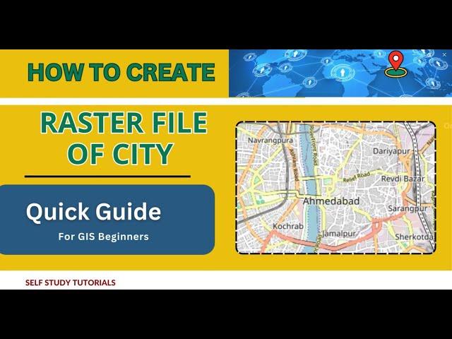 How to create a Raster File for QGIS Project