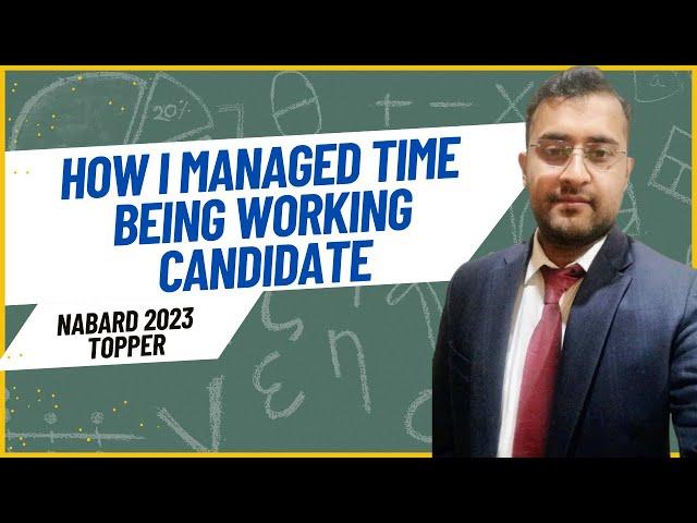 NABARD Grade A TOPPERS TALK - Nabard grade A 2023