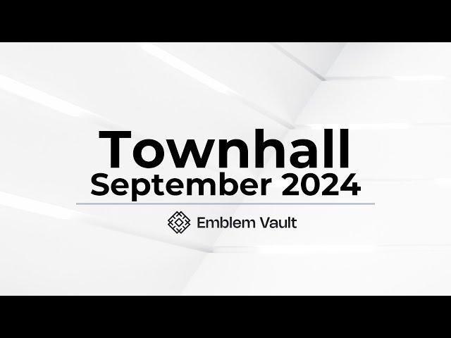 Emblem Townhall September 2024