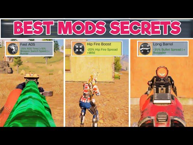 Codm BR Mods Explained!| Top 5 best mods in battle royale | tips and tricks call of duty mobile