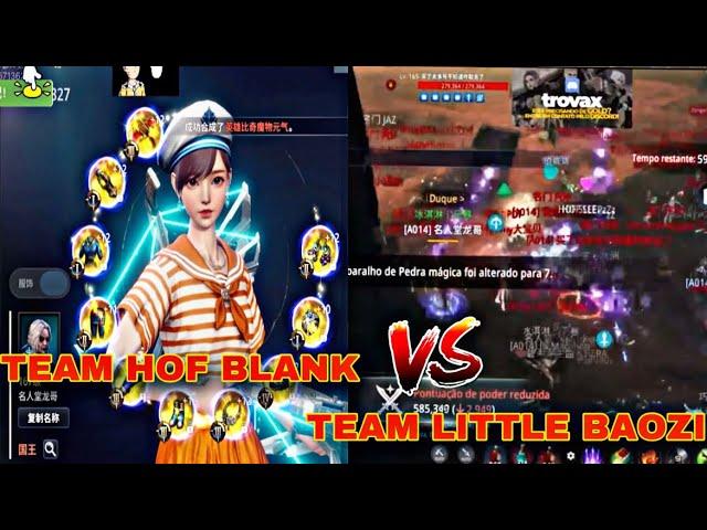 MIR4-ASIA 14 WORLD BOSSES BATTLE | TEAM HOF BLANK VS TEAM LITTLE BAOZI | HOF VS FFAM