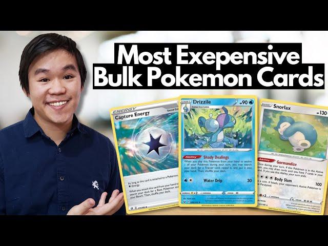 The Most Expensive Bulk Cards From Your Booster Packs!