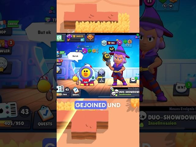 Heute habe ich gegen ein 1700 Nani Spieler mit meinem 200 Nani gespielt  #brawlstars