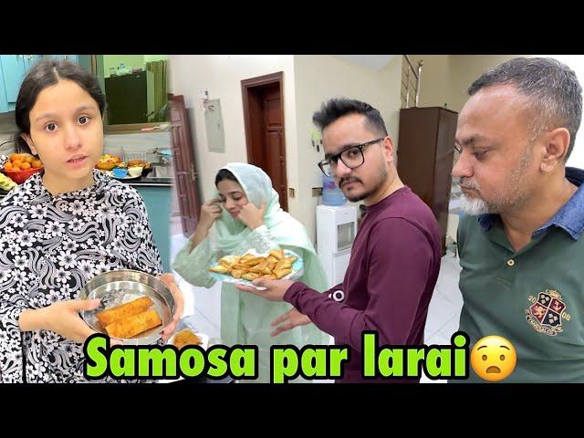 Aj sab ghar mai pakora or samosa par larai karrahe | aj pehelei bar rush driving ki