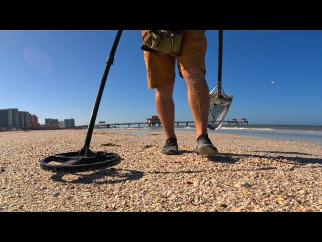 We SPENT 3 Hours TREASURE HUNTING The BEACH Post HURRICANE!