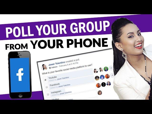 How to Make a Facebook Group Poll From Mobile 2020: Step by Step Instructions