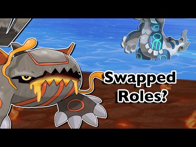 What if Groudon and Kyogre Swapped Roles?