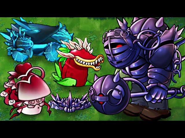 ROYAL HYBRIDS VERSUS OBSIDIAN GARGANTUAR ► Plants vs. Zombies Fusion #30 PvZ