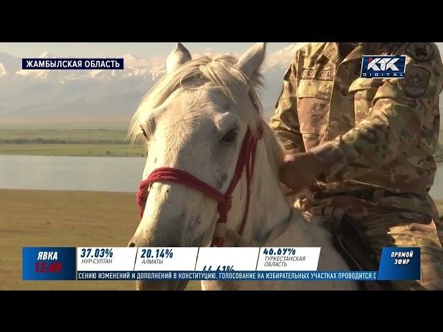 Военные горно-егерского подразделения проголосовали в 6 утра