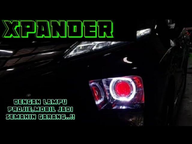 lampu proji xpander.mobil jadi garang,elegant.| lampu proji semarang.