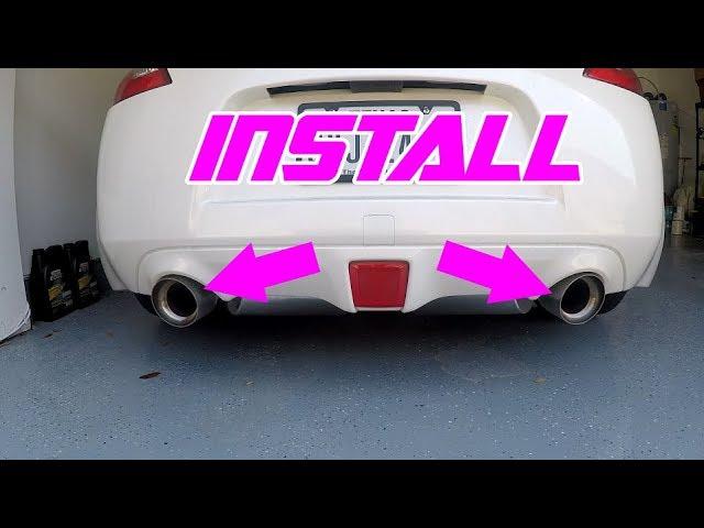 Fast Intentions 370Z Exhaust Install