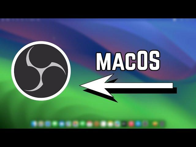 How to install OBS Studio on macOS (2024)