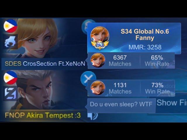 I MET TOP GLOBAL FANNY IN RANK GAME AND THIS HAPPENED! (WHO WILL PICK FANNY FIRST?) -MLBB