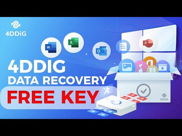 [2024] How to Use 4DDiG Windows Data Recovery's Free Key | Free Data Recovery Software for PC