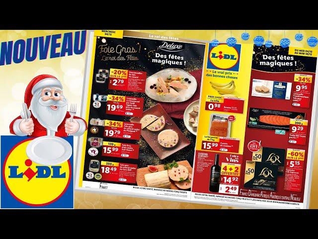 catalogue LIDL du 4 au 10 décembre 2024  ALIMENTAIRE- FRANCE