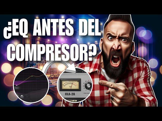 COMPRESIÓN después de la EQ análisis de lo que ocurre MEZCLA MASTERING