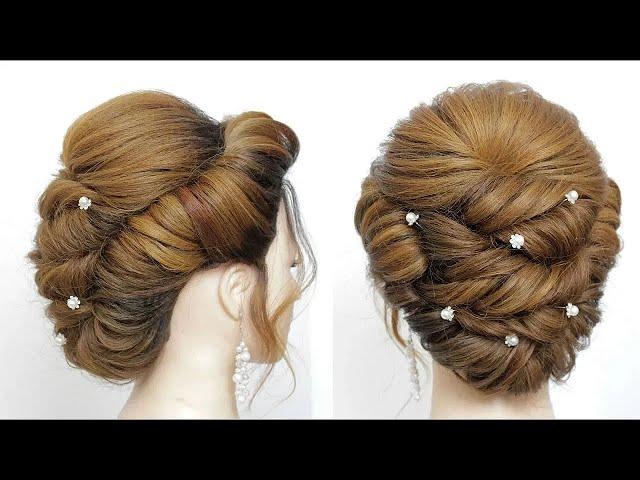 Wedding Updo Hairstyle For Long And Medium Hair