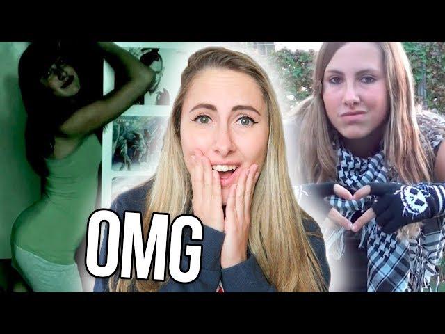 OMG! KIJK WAT IK VROEGER DEED!  - Reageren op OUDE VIDEO'S!