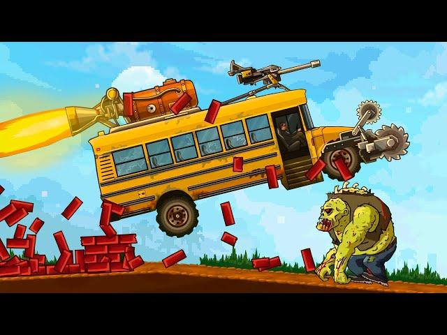 OUR BUS IS GOING TO HELL! (WITH ZOMBIES) ► Earn to Die #3