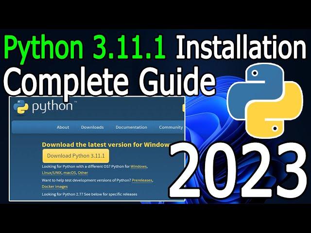 How to Install Python 3.11.1 on Windows 10/11 [ 2023 Update ] Complete Guide