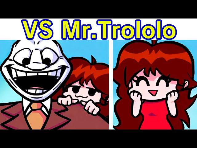 Friday Night Funkin' VS Mr.Trololo FULL WEEK + Cutscenes (FNF Mod/Trollge/Friday Night Incident)