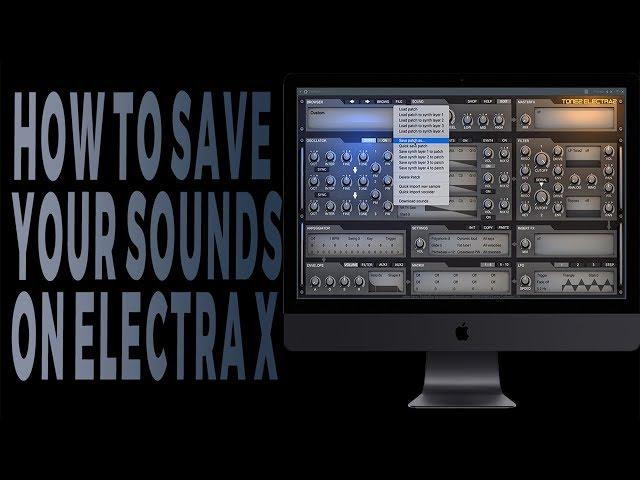 FL Studio 20 How To Save Electra X Sounds and Make Your Own Sound Banks On A Mac