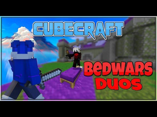 NEW Bedwars DUOS on Minecraft Cubecraft!!!! NEW ITEMS!!!!